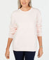 Petite Fleece Crewneck Sweatshirt